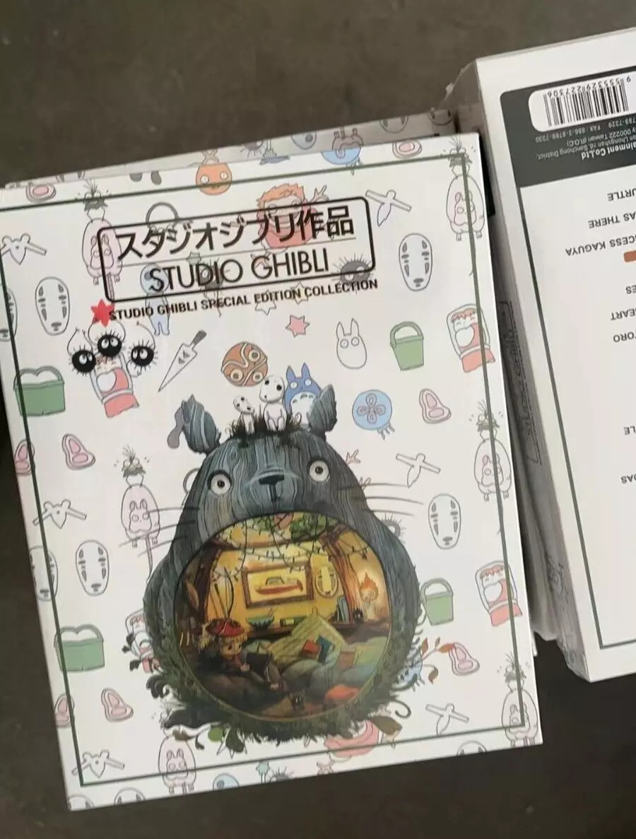 Studio Ghibli Special Edition Collection 24-Movies Blu-ray 8-Discs Set