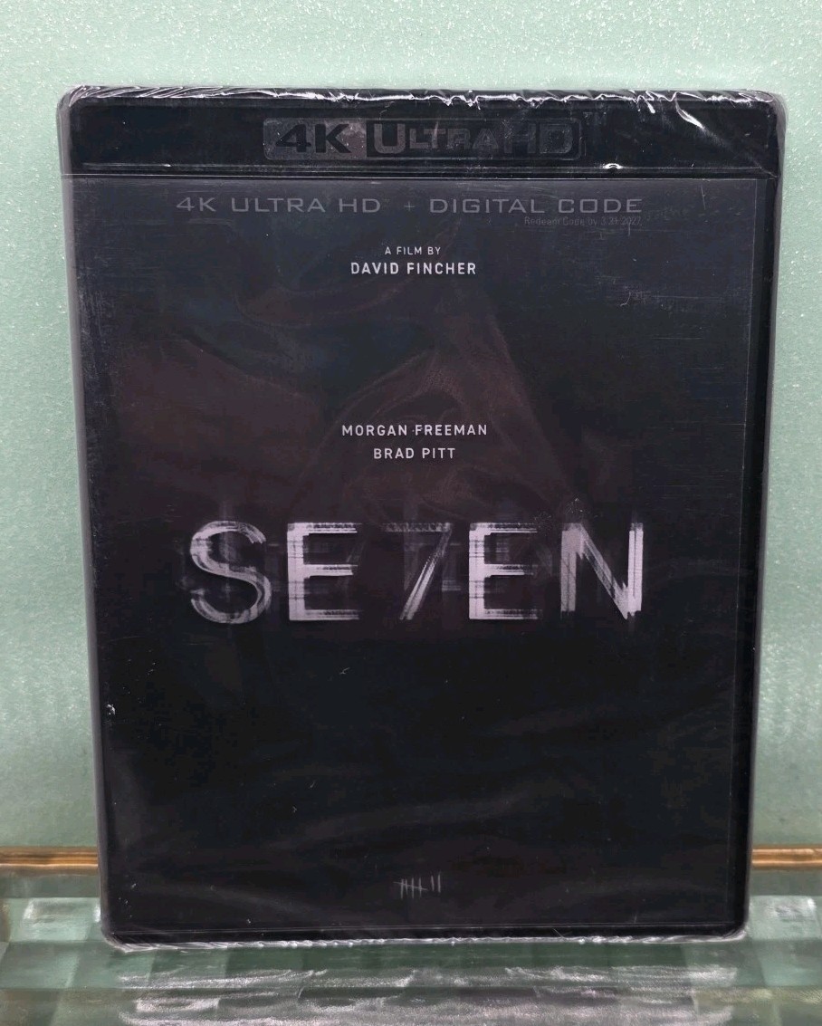 Se7en (Seven) (1995) 4K UHD + Digital Code – David Fincher – Warner Bros.