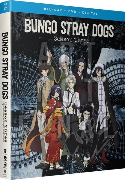 Bungo Stray Dogs Season 3 BD+DVD All 12 episodes 300 minutes North American ver