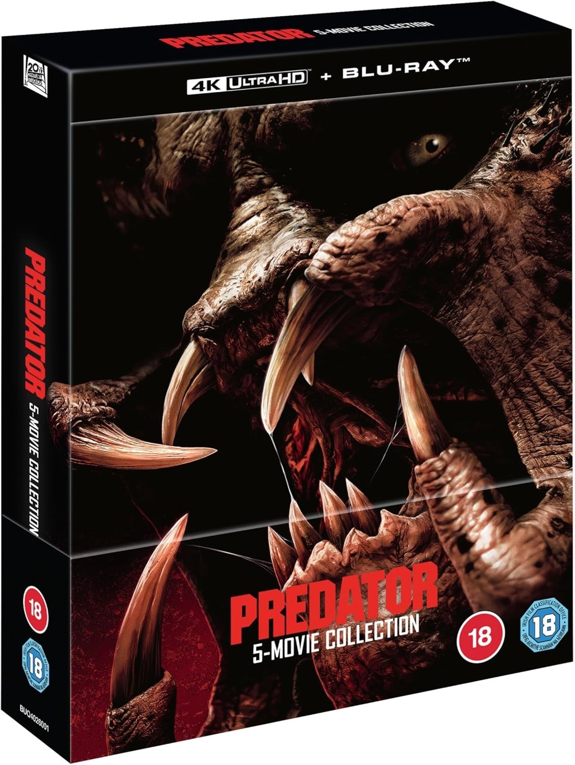 PREDATOR 6 MOVIE COLLECTION Region Free 4k Ultra HD Blu Ray (1987-2025) Badlands