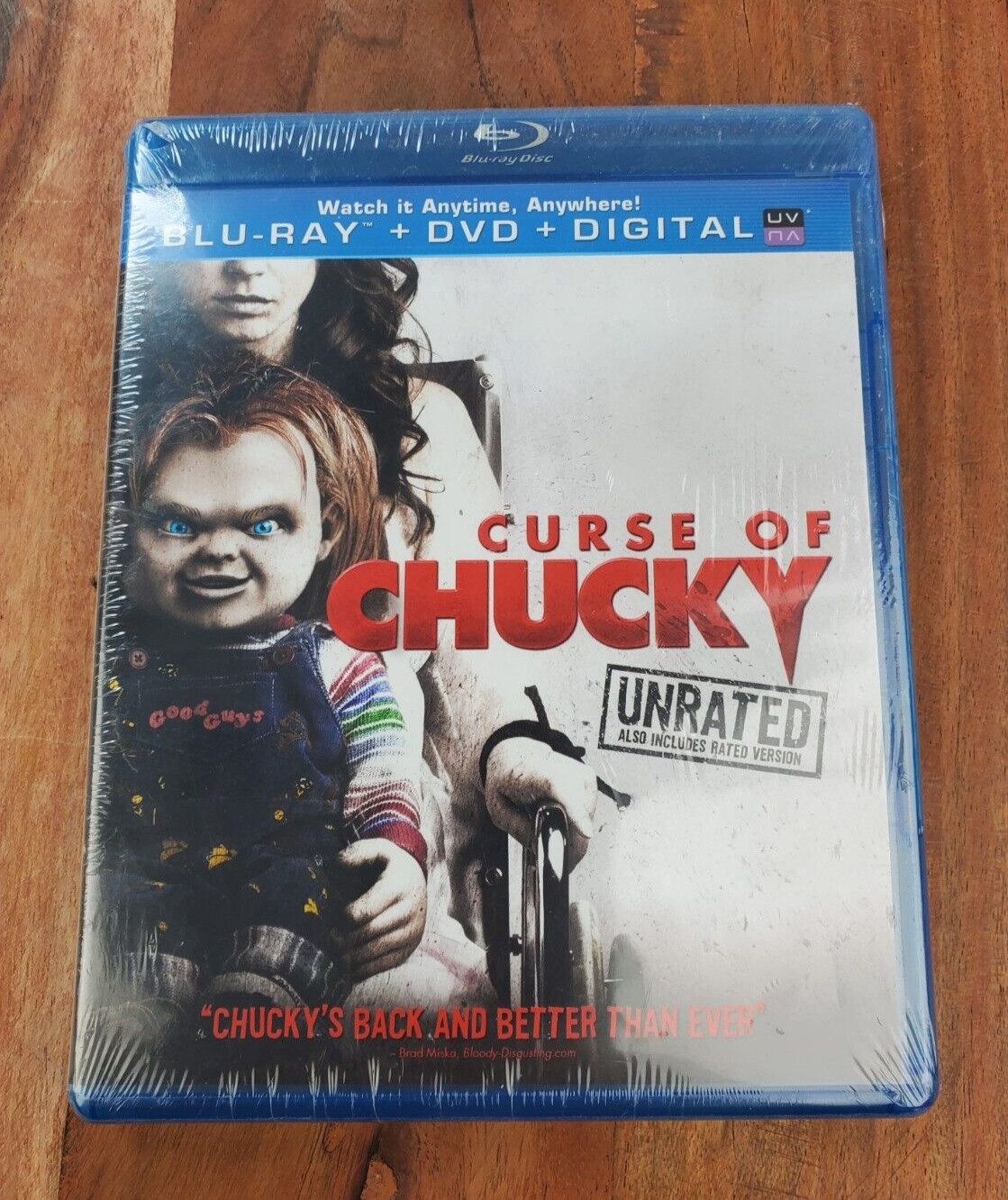 Curse of Chucky (Blu-ray + DVD + Digital, 2013) horror slasher, Don Mancini, NEW