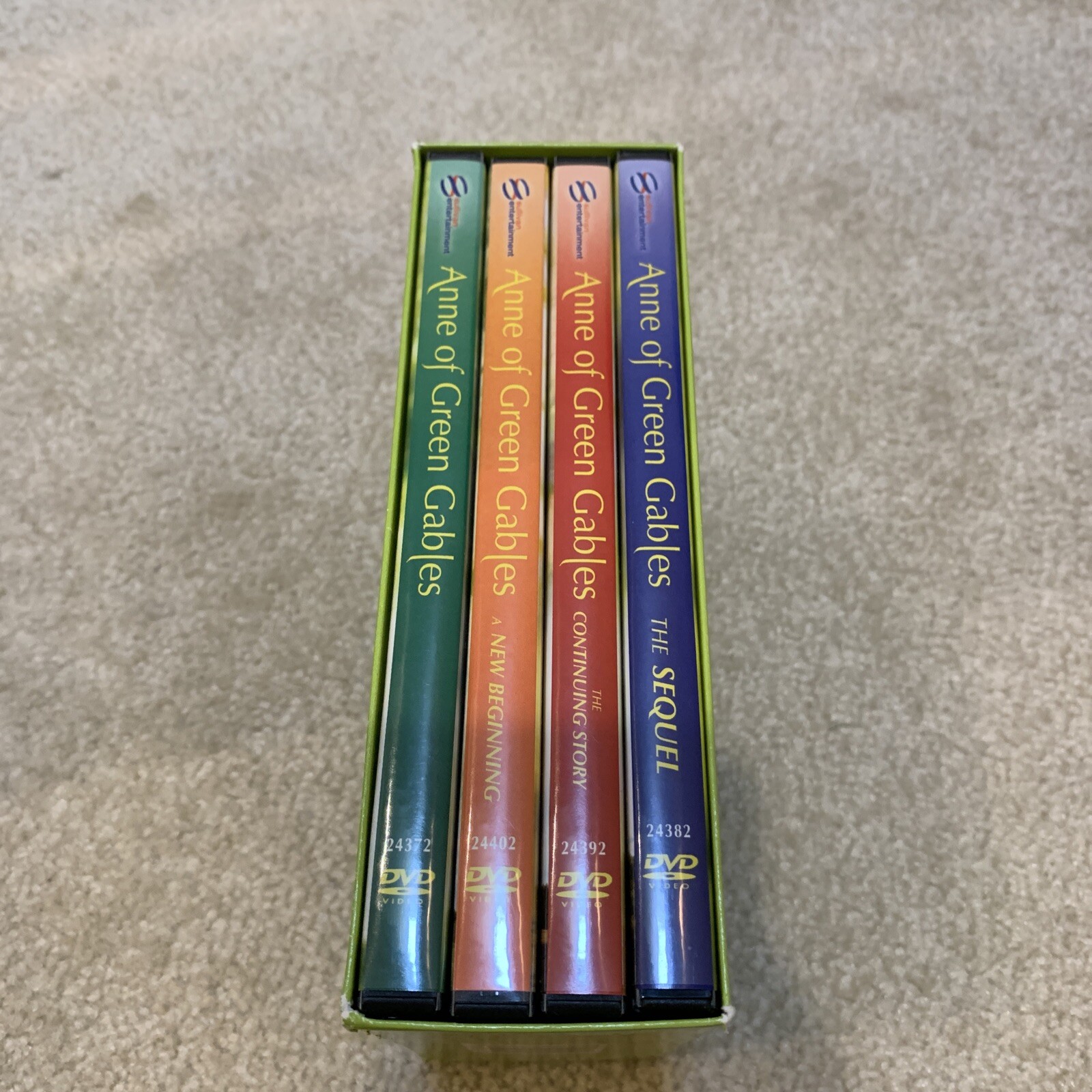 Anne of Green Gables Complete Four Part Collection DVD Set 5 Discs 18 Hours