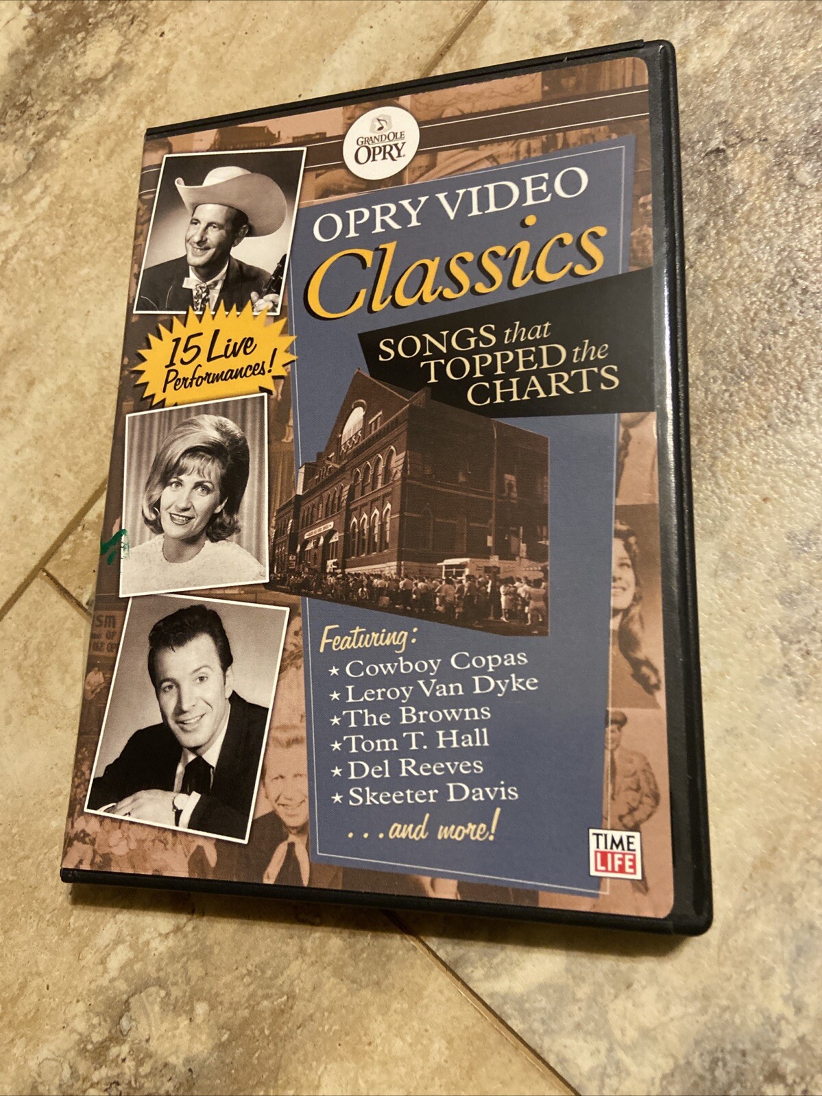 Grand Ole Opry Video Classics: Classic Live Performances Set Of 8 DVDs Time Life
