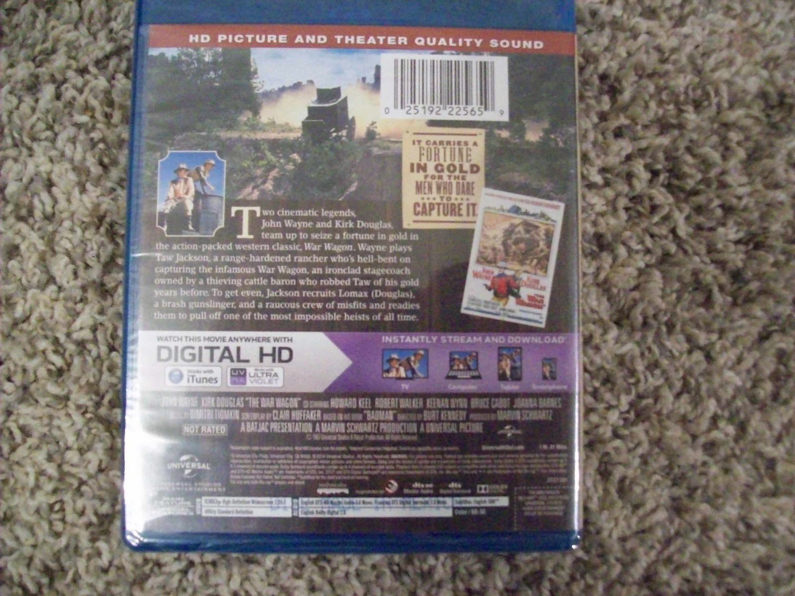 The War Wagon (Blu-ray, 1967) Brand New