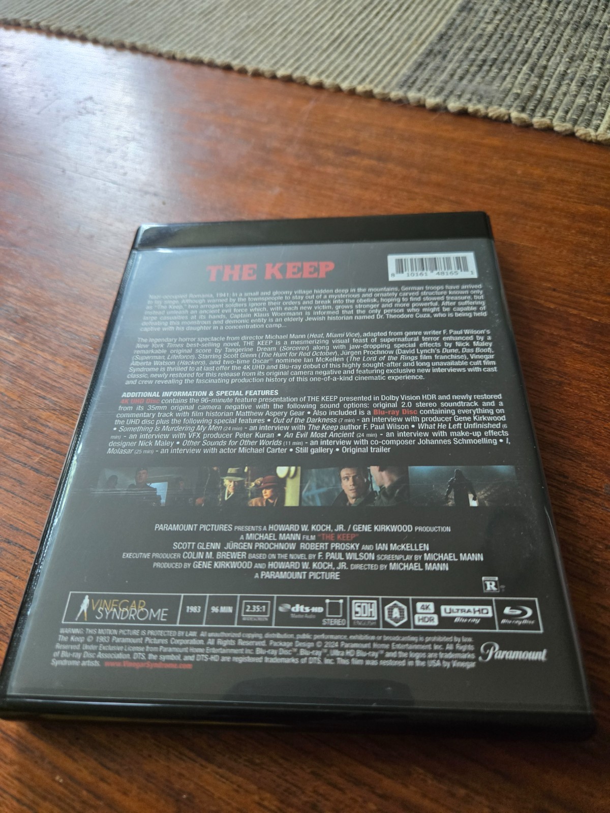 The Keep 4K UHD Blu-ray / Region A Blu-ray Newly Restored Look!