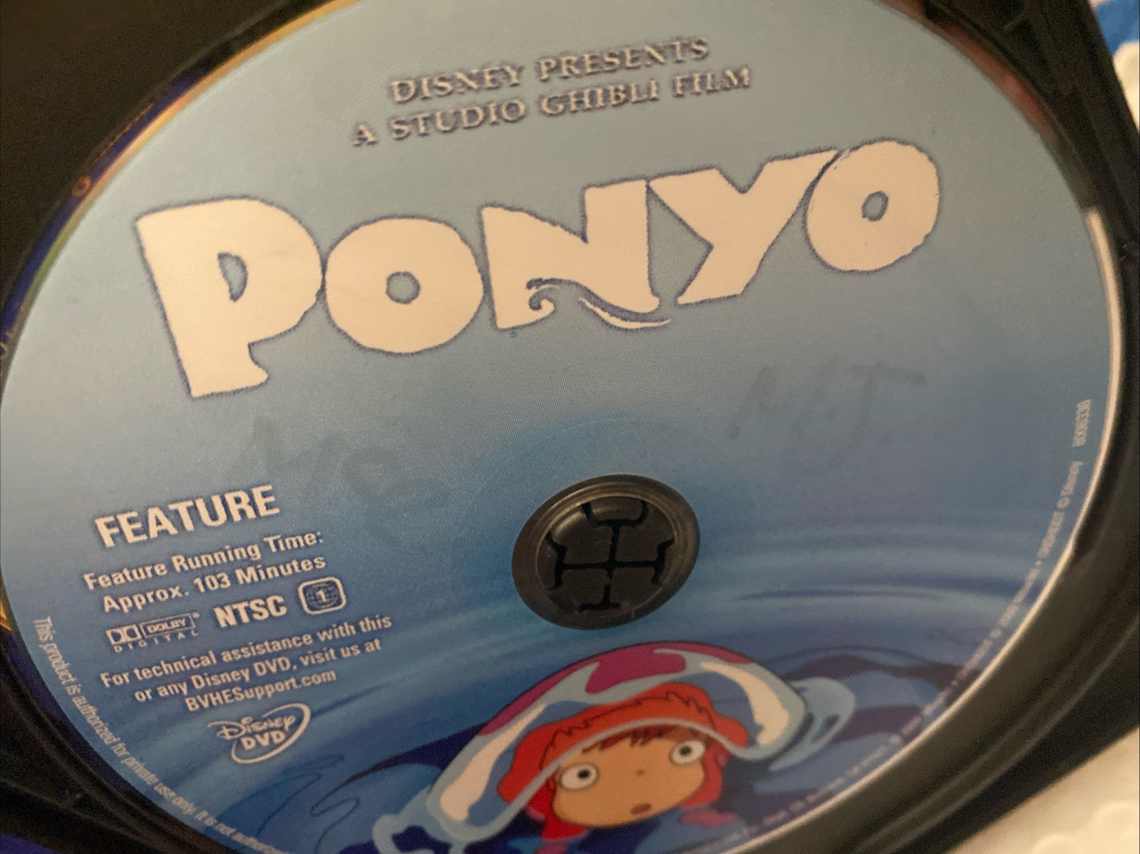 4 Ghibli DvDs Ponyo, My Neighbor Totoro, Princess Mononoke, & Arrietty The …..