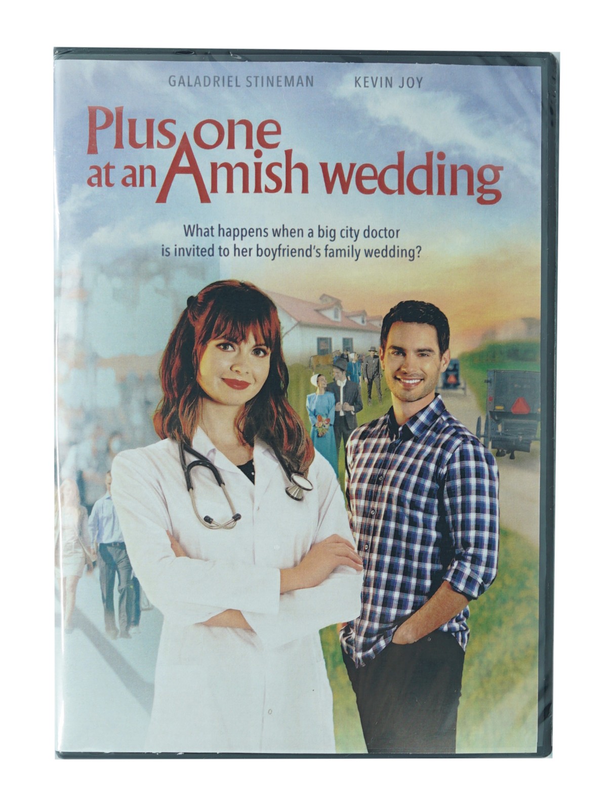 Plus One At An Amish Wedding NEW DVD Christian Romance Drama Family