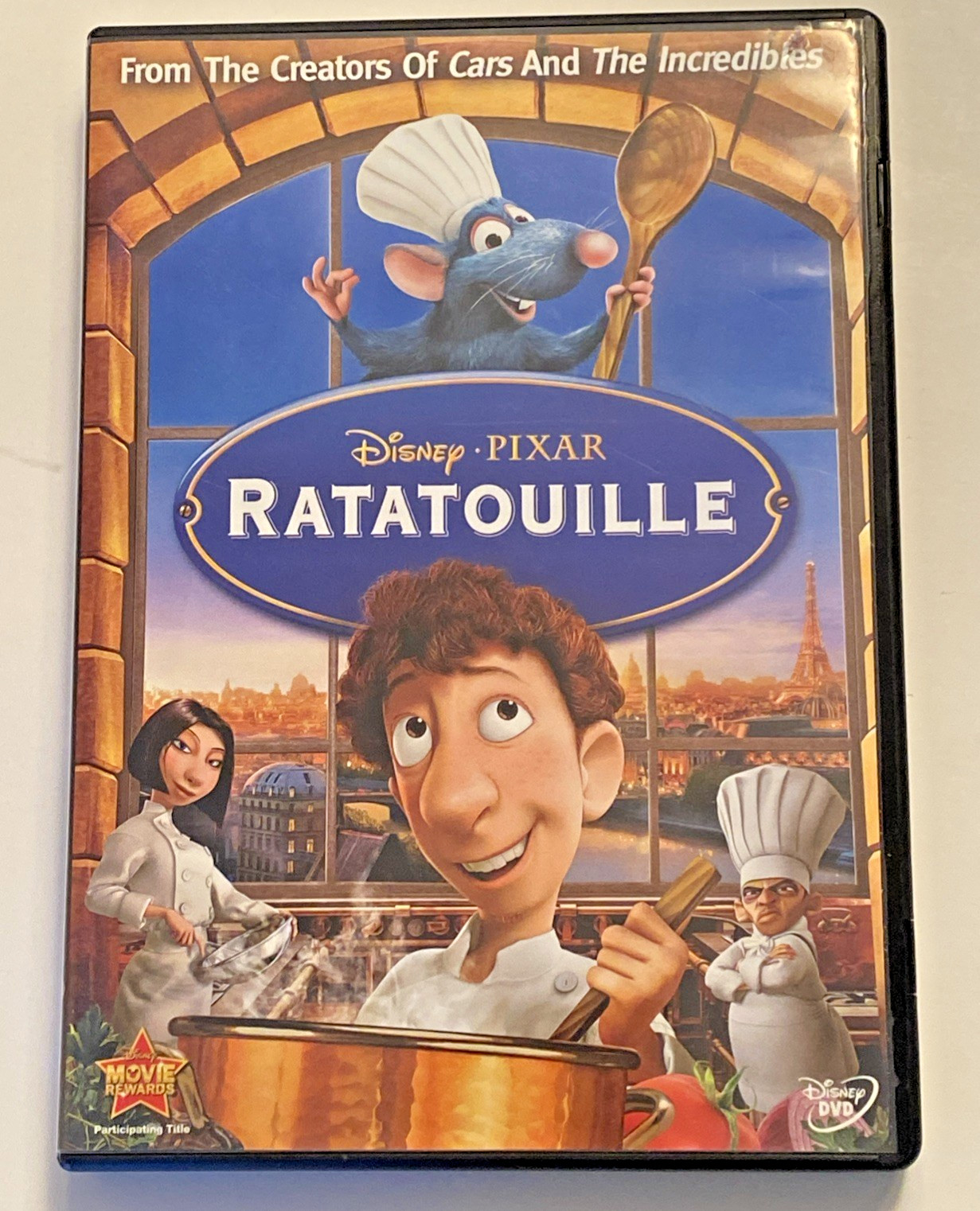 Lot of 3 Disney PIXAR Children’s DVD’s – Monsters, Incredibles, Ratatouille