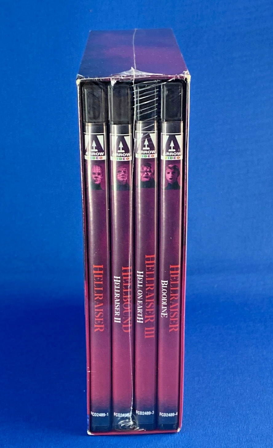 Hellraiser Tetralogy 4K Ultra HD Box Set (Arrow Video)