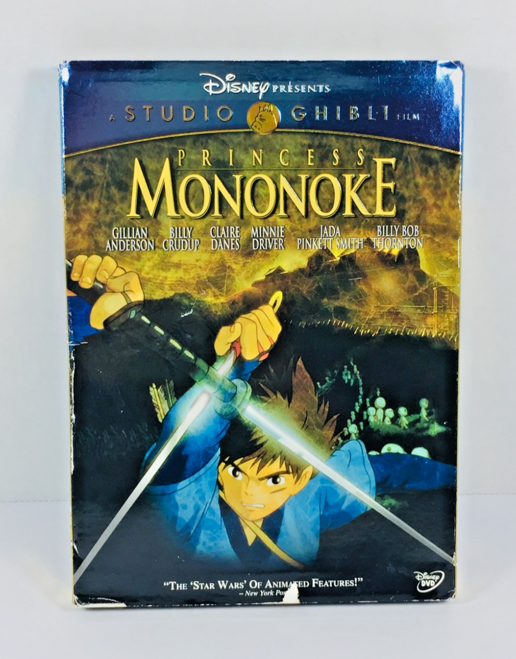 PRINCESS MONONOKE (2012) DVD MOVIE (ANIME) DISNEY (STUDIO GHIBLI FILM) Y2K+++