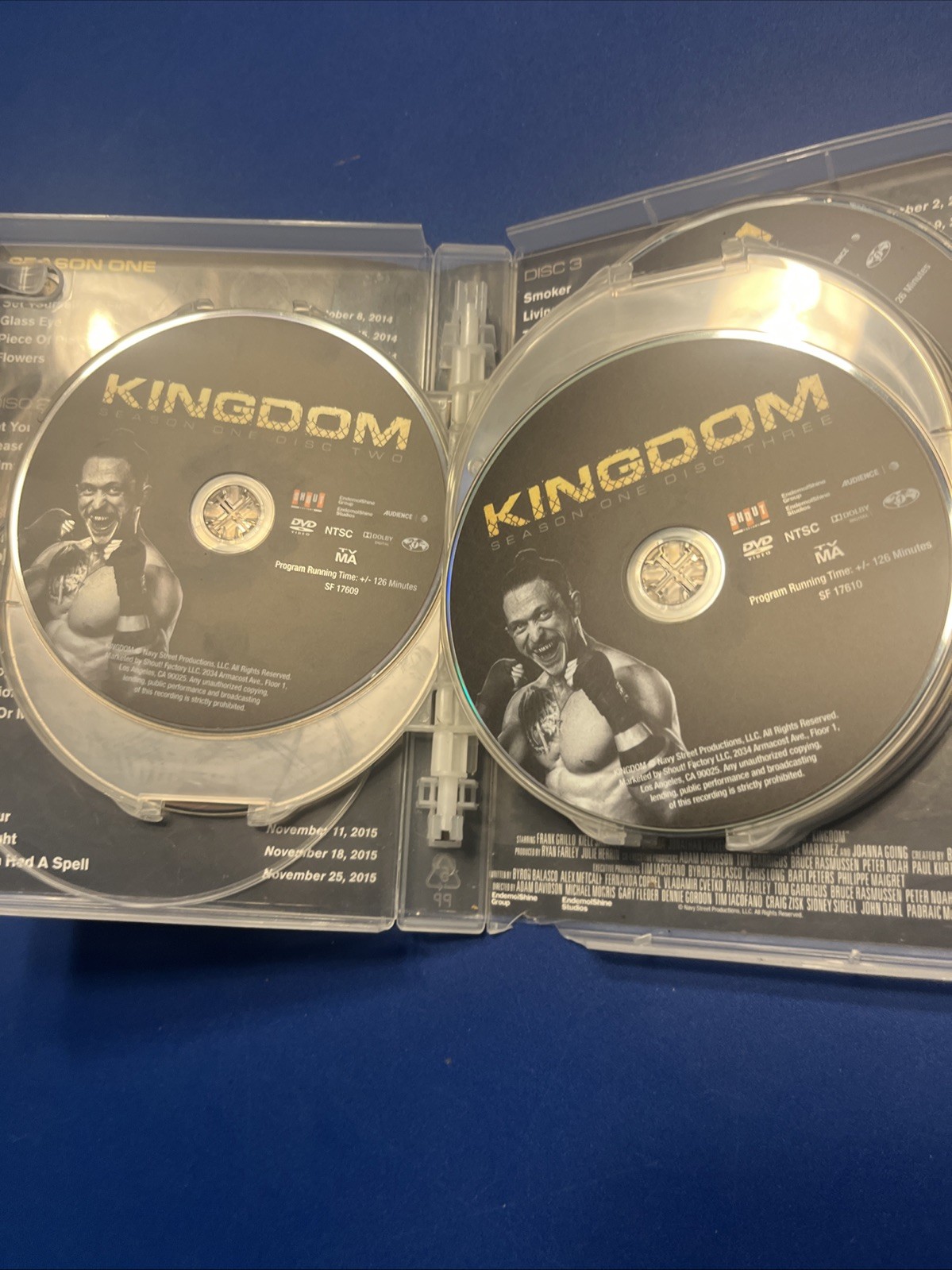 Kingdom: Seasons One and Two (DVD, 2014) 9 Discs TV-MA, RARE, MMA