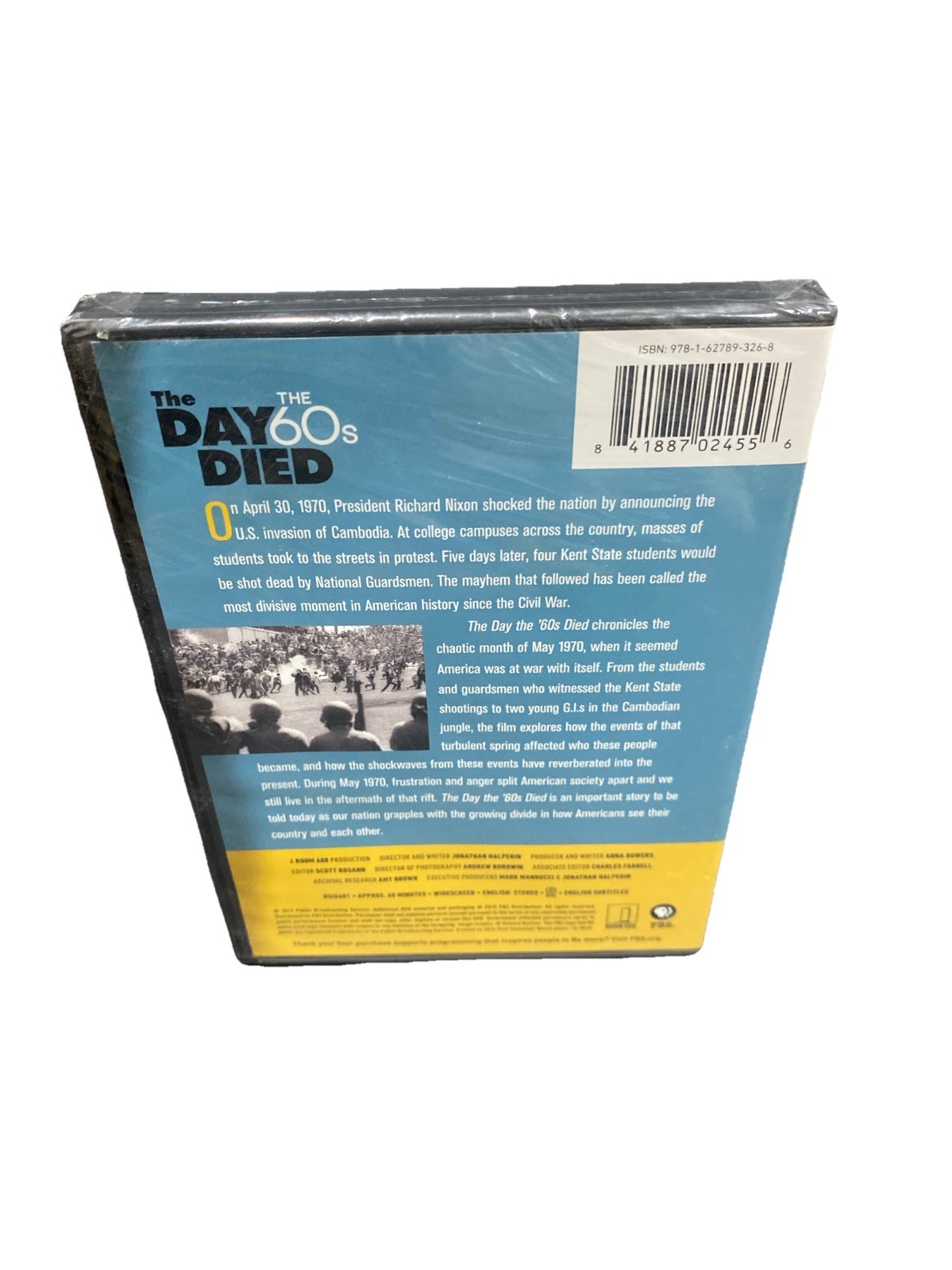 The Day the ’60s Died (DVD, 2015) (PBS) (Brand New) Fast Shipping