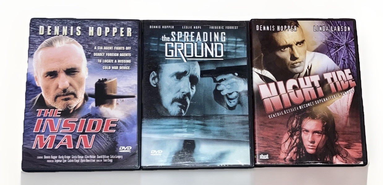 Night Tide/Spreading Ground/Inside Man DVD Dennis Hopper Triple Feature