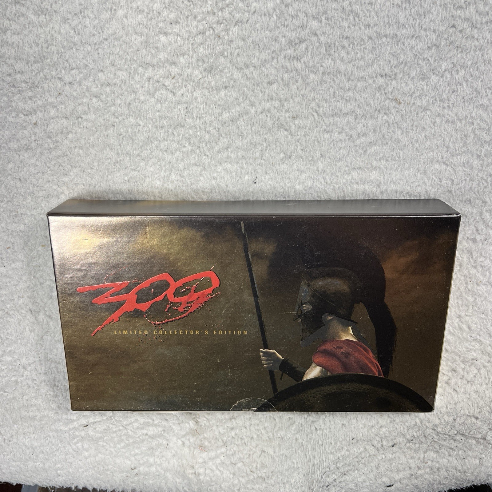 300 Limited Collectors Edition 3 Disc DVD Set Art Photo Cards Book Comic Lucite