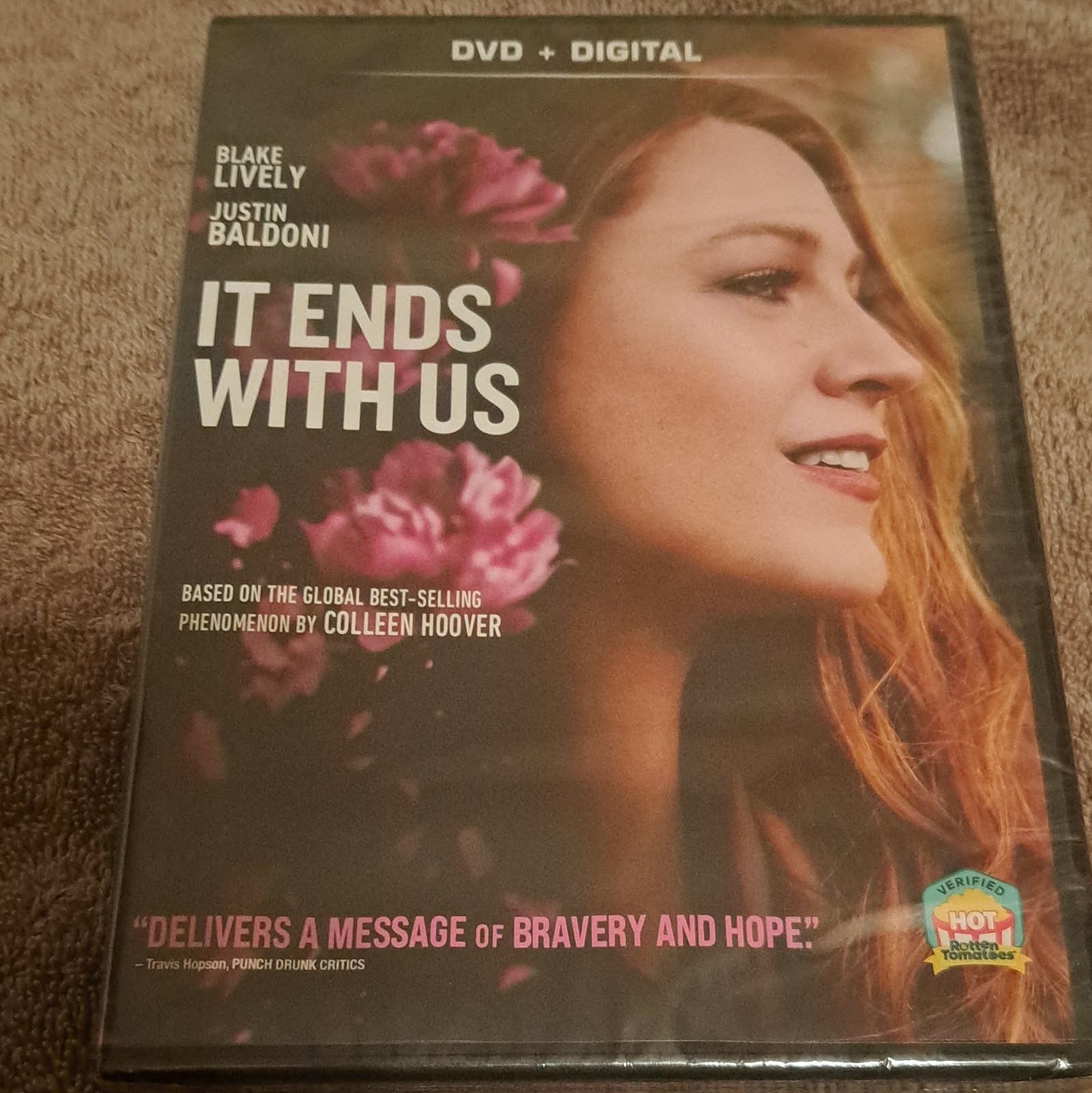 Sony It Ends With Us DVD Widescreen + Digital Copy Subtitles PG-13 130m