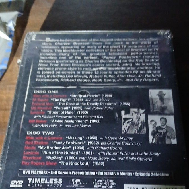 Timeless Media Group Charles Bronson 2-Disc DVD (2010) NR Full Screen 420m