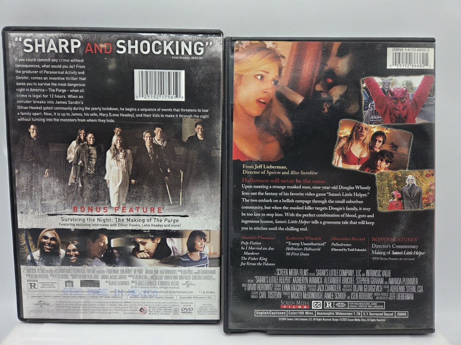 DVD Horror Drama Lot 28 Days Later Monsters Purge Shocker More