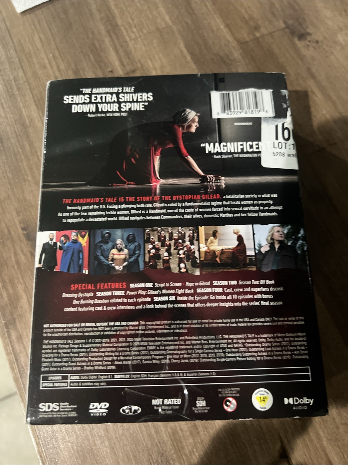 The Handmaid’s Tale: The Complete Series [New DVD] Boxed Set With Slip Cover