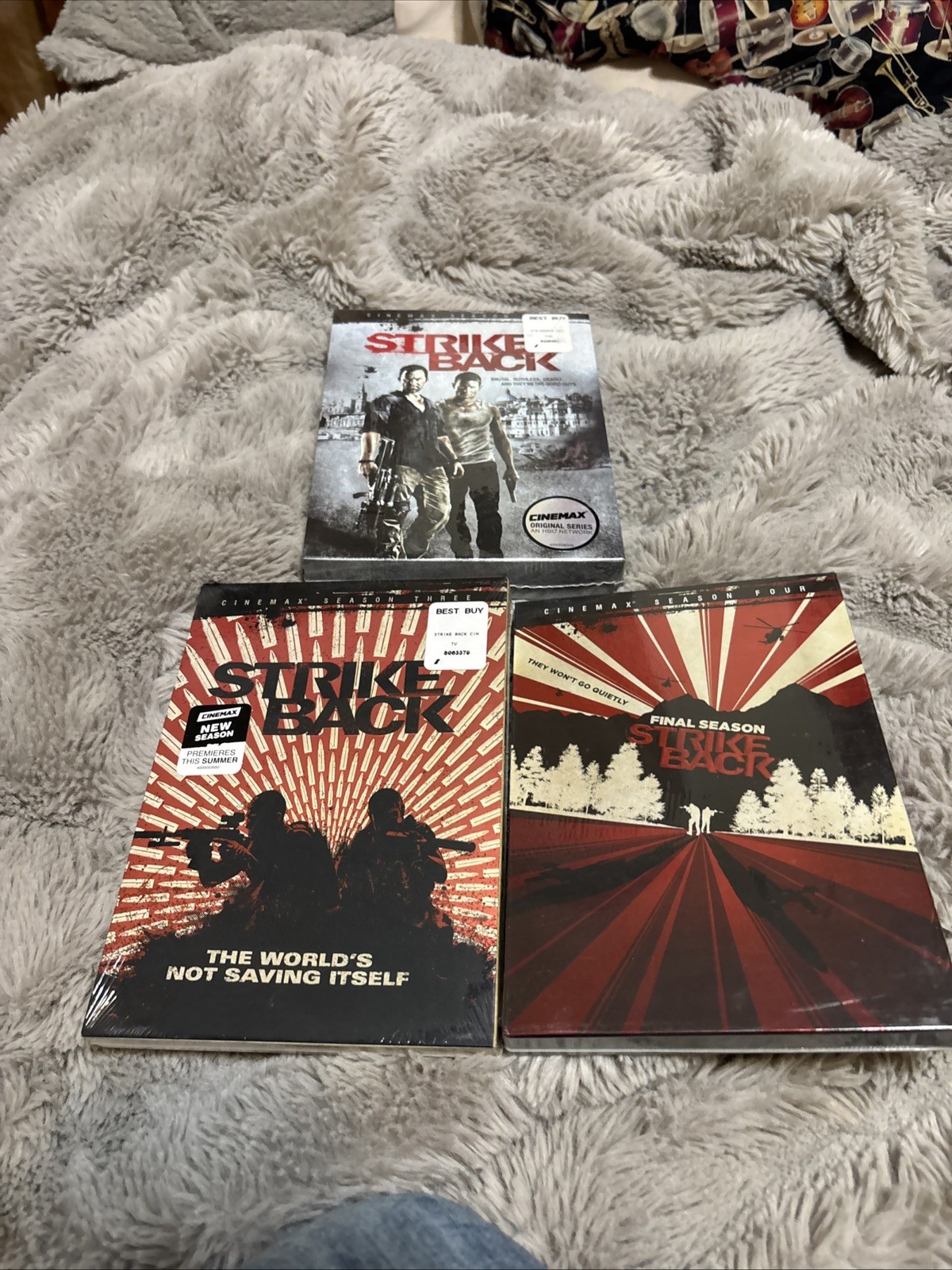 STRIKE BACK – Seasons 1, 2, and 3 – 11 Discs – Cinemax