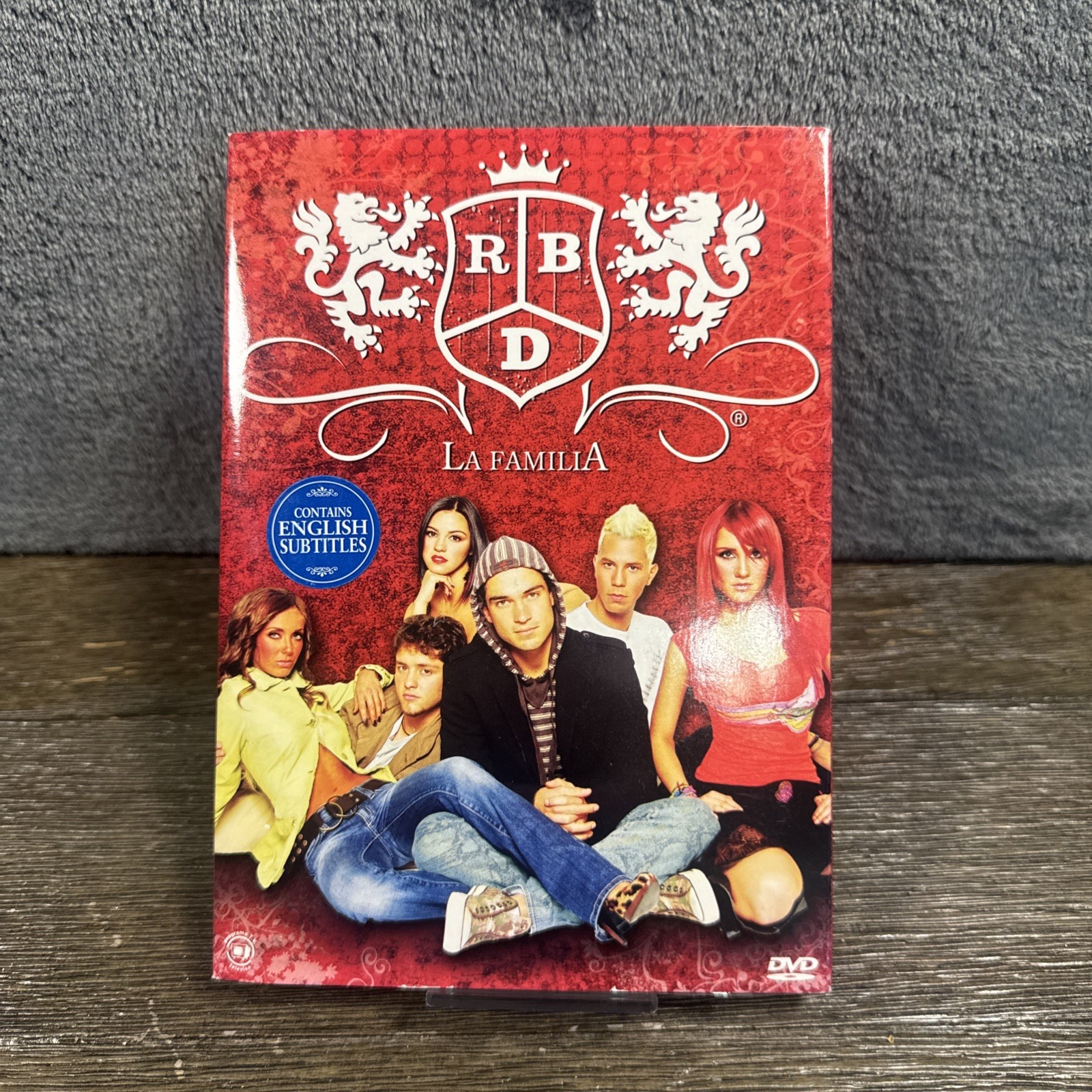 RBD – La Familia (DVD, 2008)-Brand New-Complete W/ Cardboard Sleeve! Sealed!