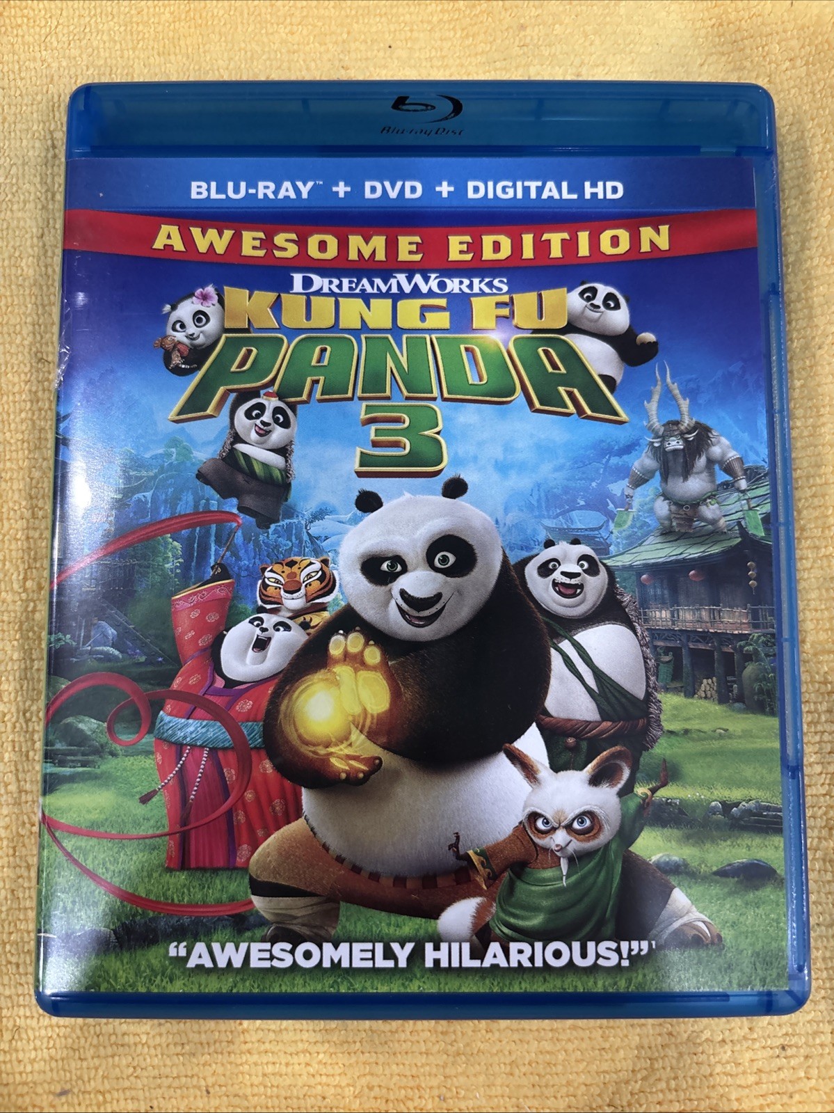 Kung Fu Panda 3 (Blu-ray, 2016) *Buy 4 Get 10 Free*