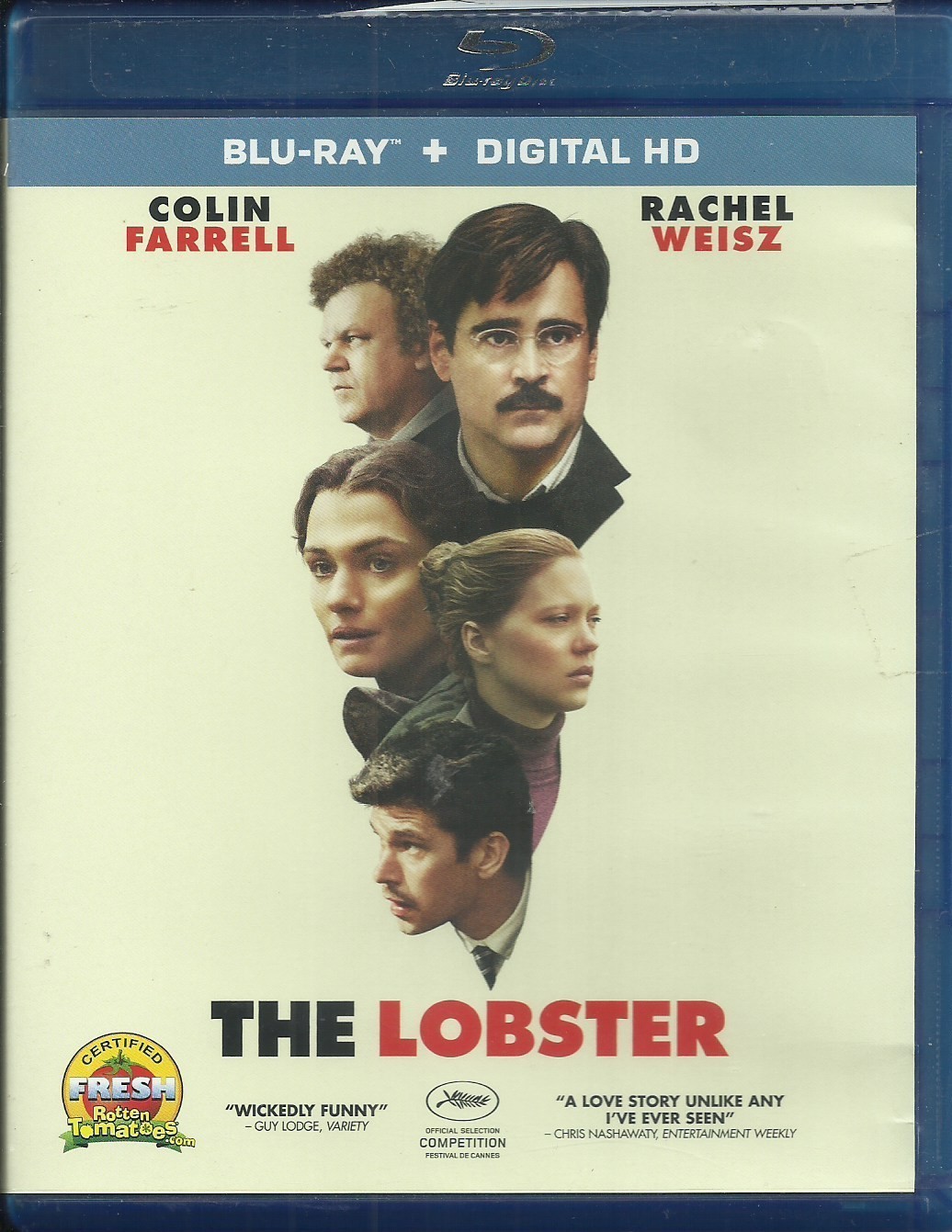 The Lobster [Blu-ray, 2015] Colin Farrell Rachel Weisz No Digital