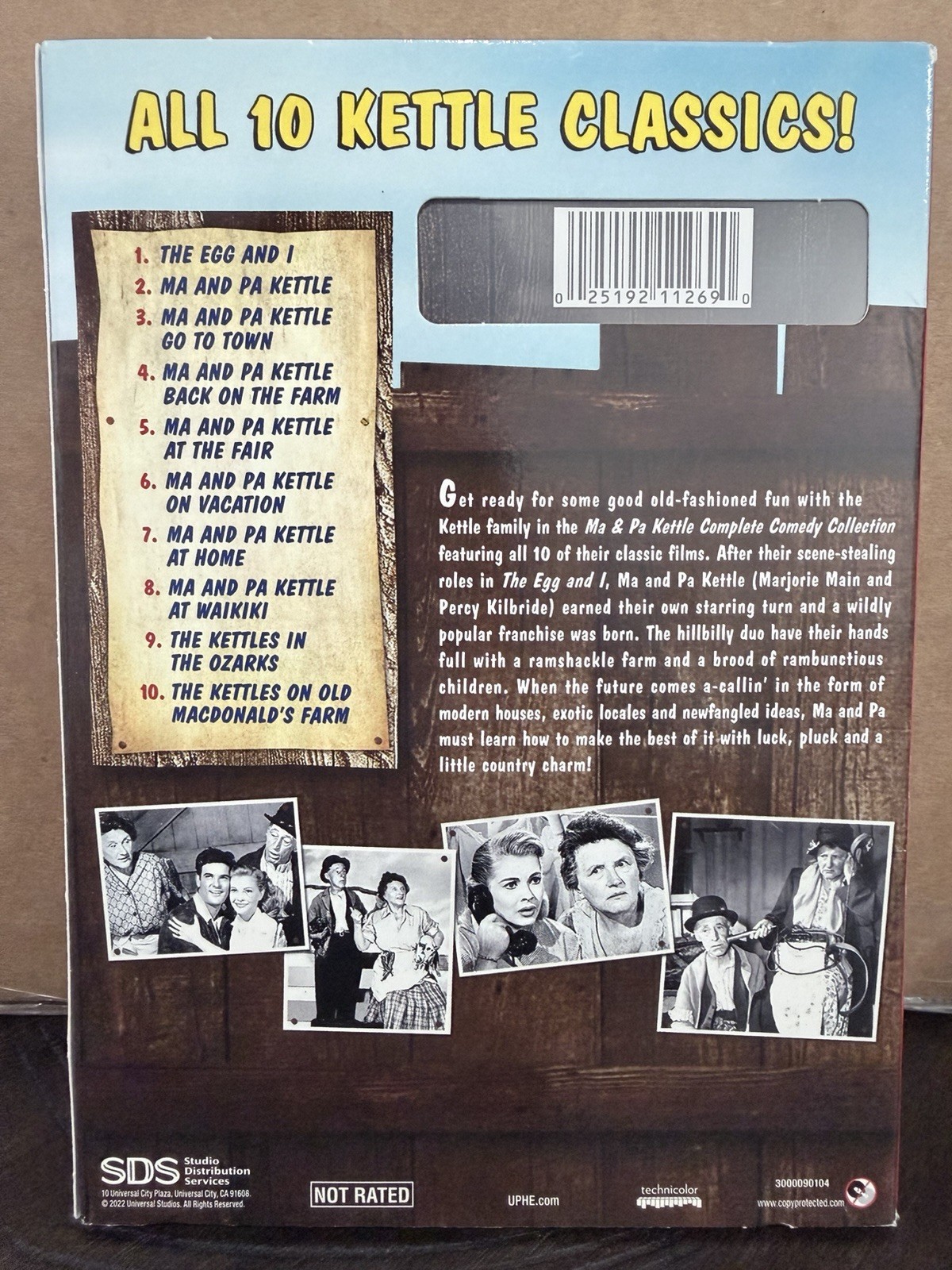 Ma & Pa Kettle Complete Comedy Collection (DVD) New sealed 10 Movies w slipcase