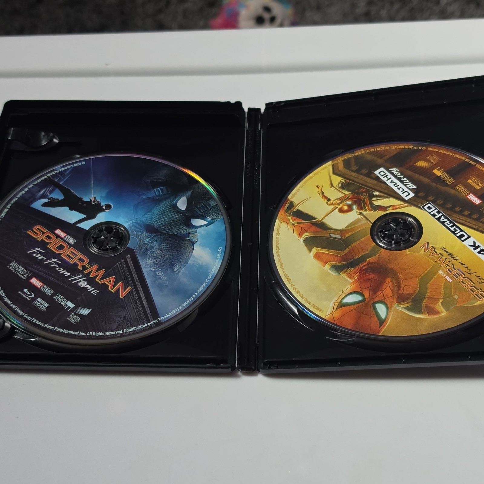 Marvel Studios Spider-Man: Far From Home 4K UHD + Blu-ray Deleted Scenes PG-13