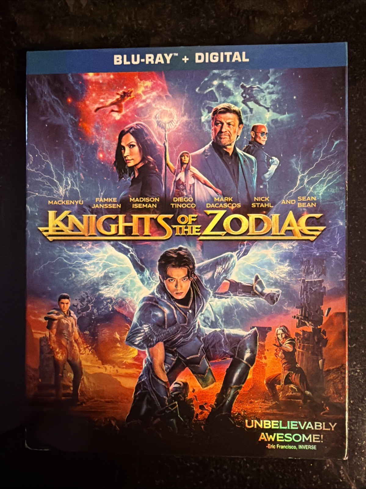 Knights of the Zodiac (Blu-ray, 2023) w/ Slipcover, Brand NEW, Sealed!