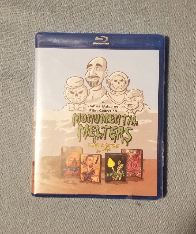 Rare Brand New Monumental Melters: Mind Melters 37-40 Blu-ray Cult indie horror