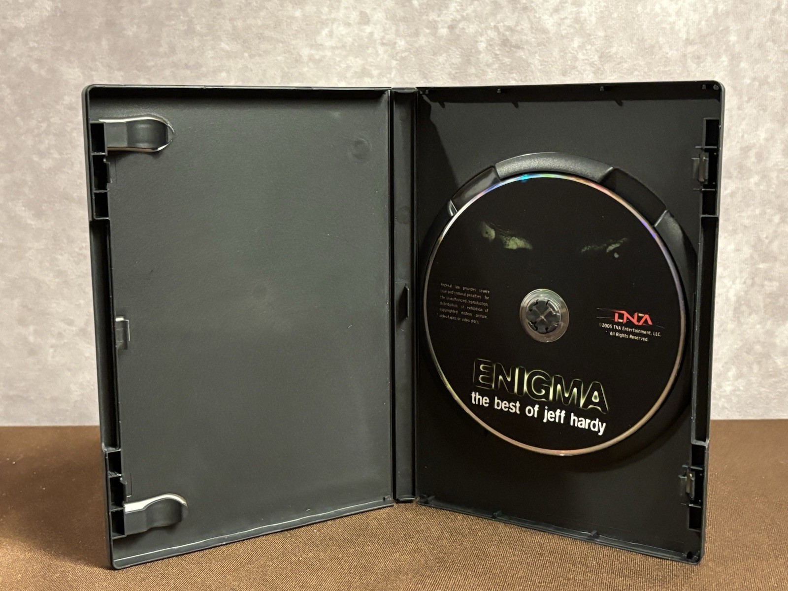 TNA “Enigma: The Best of Jeff Hardy” DVD – Very Good Condition, Plays Fine 4 Hrs