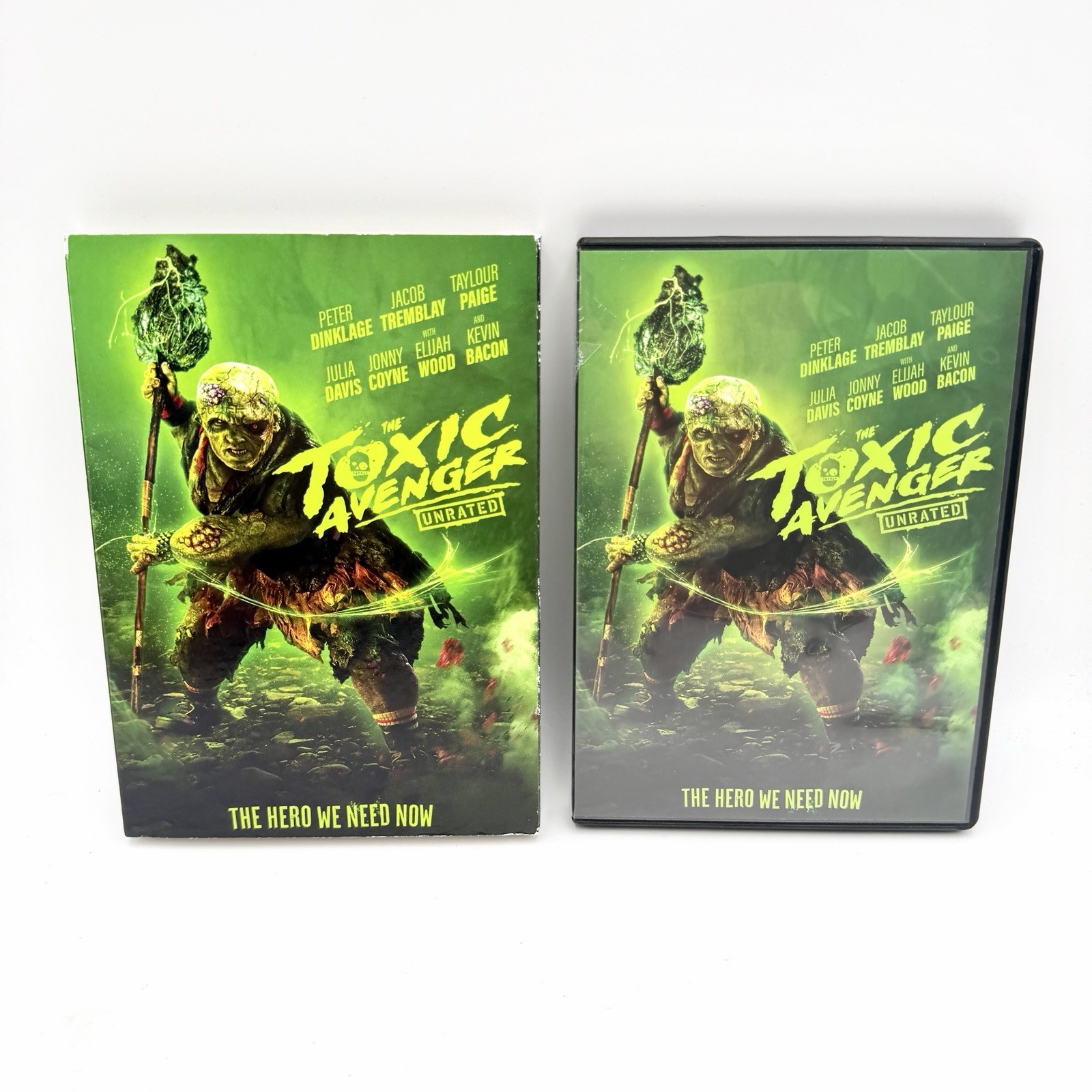 The Toxic Avenger Unrated (2025, DVD) Peter Dinklage – No Scratches!