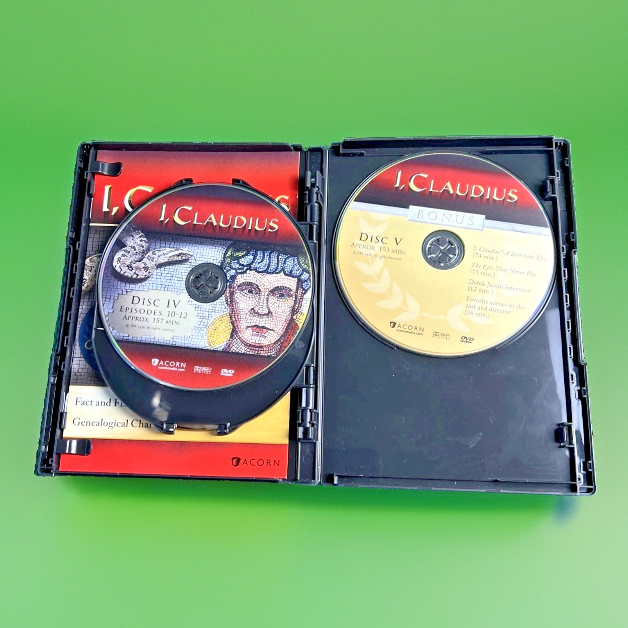 I, Claudius: The Complete Series (35th Anniversary 5-DVD Set) BBC Derek Jacobi