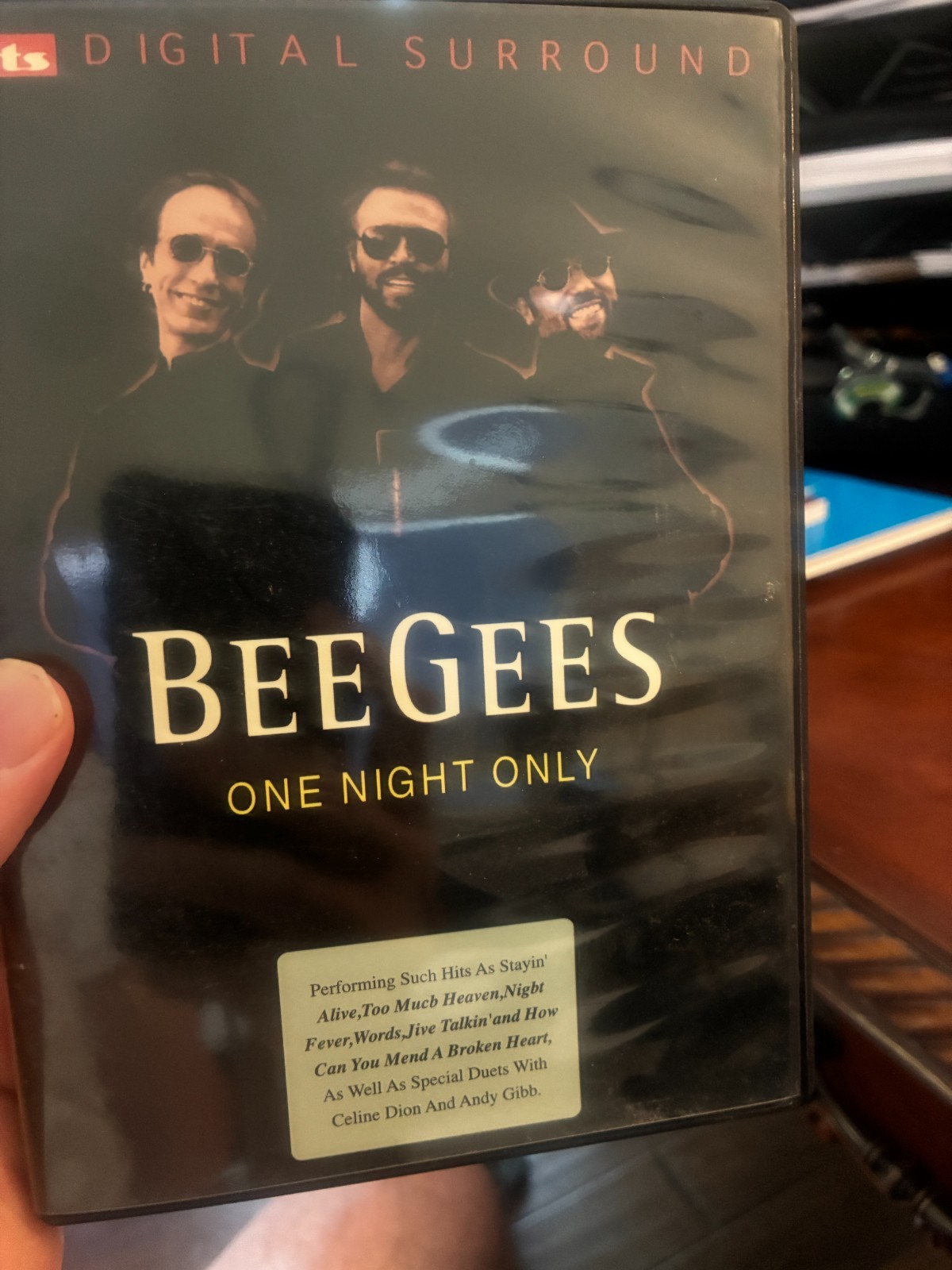 Bee Gees One Night Only DVD Live Concert Las Vegas 1997 Image Entertainment