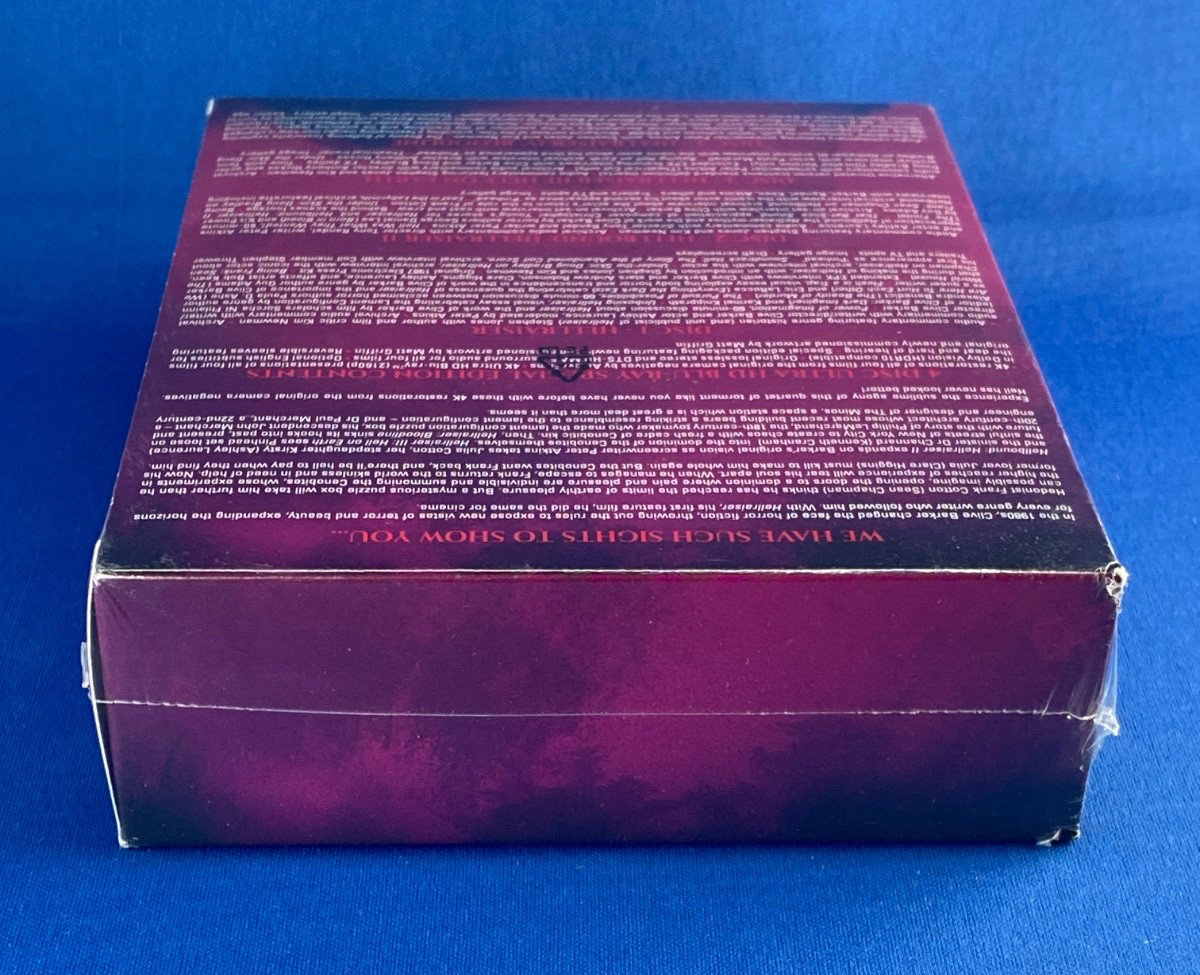 Hellraiser Tetralogy 4K Ultra HD Box Set (Arrow Video)