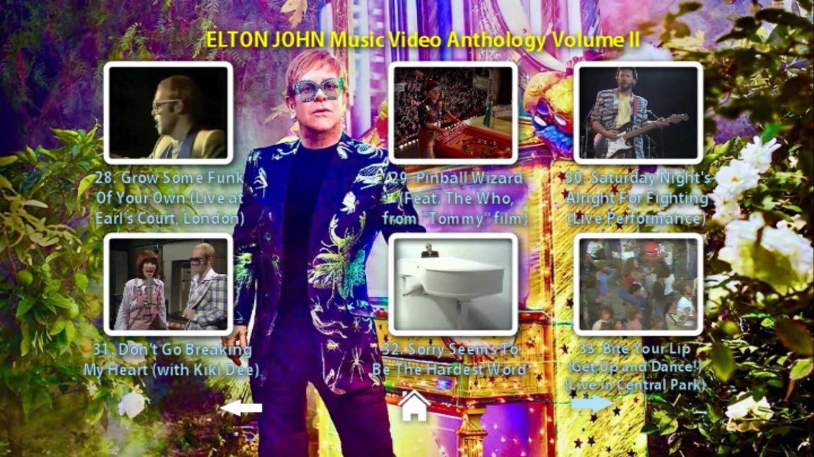 ELTON JOHN The Music Video Anthology 1969 to 2021 7 DVD Set 189 MUSIC VIDEOS