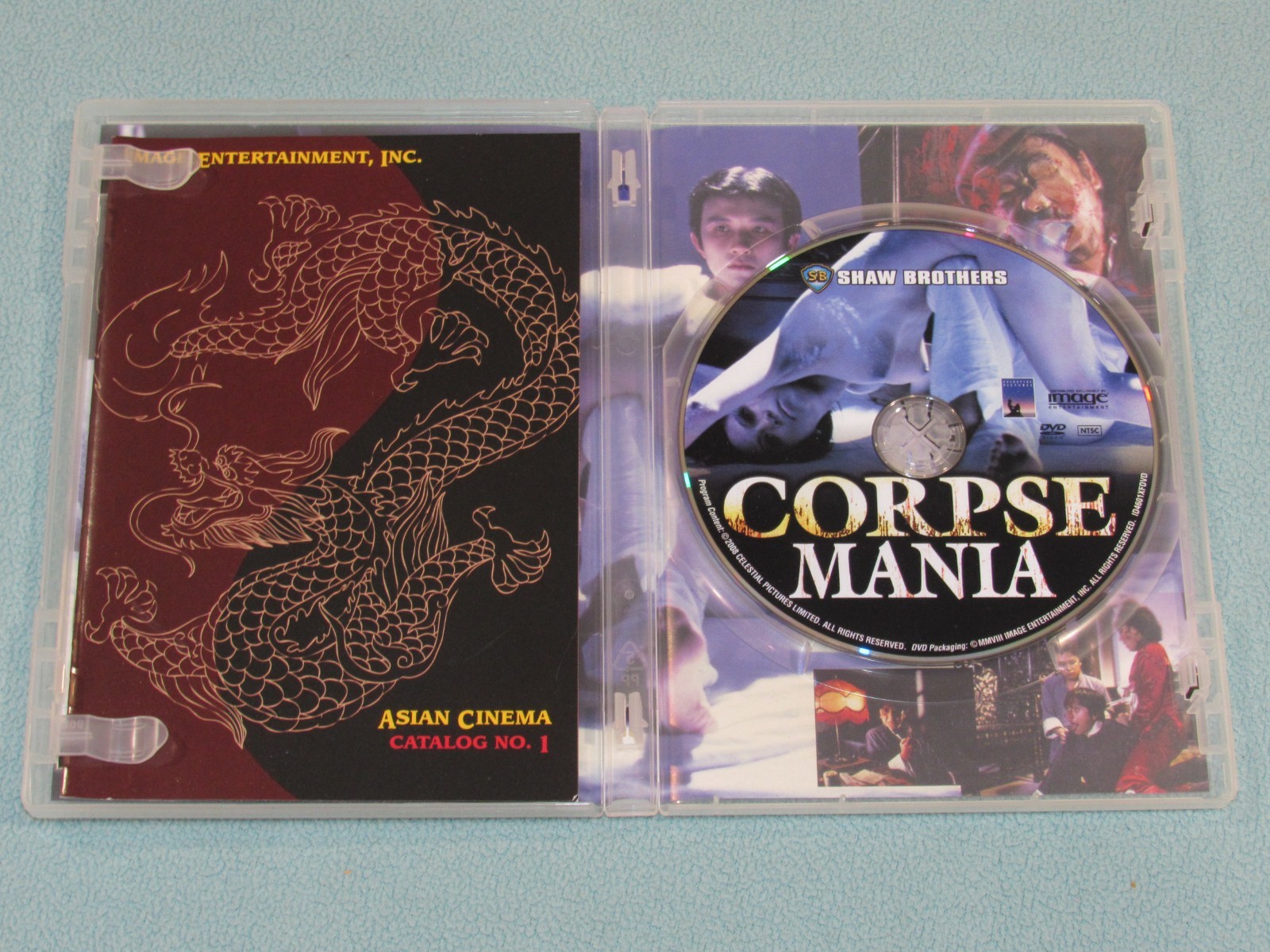 CORPSE MANIA (DVD, 2008) ***Rare, OOP!*** Shaw Brothers (1981) Slasher
