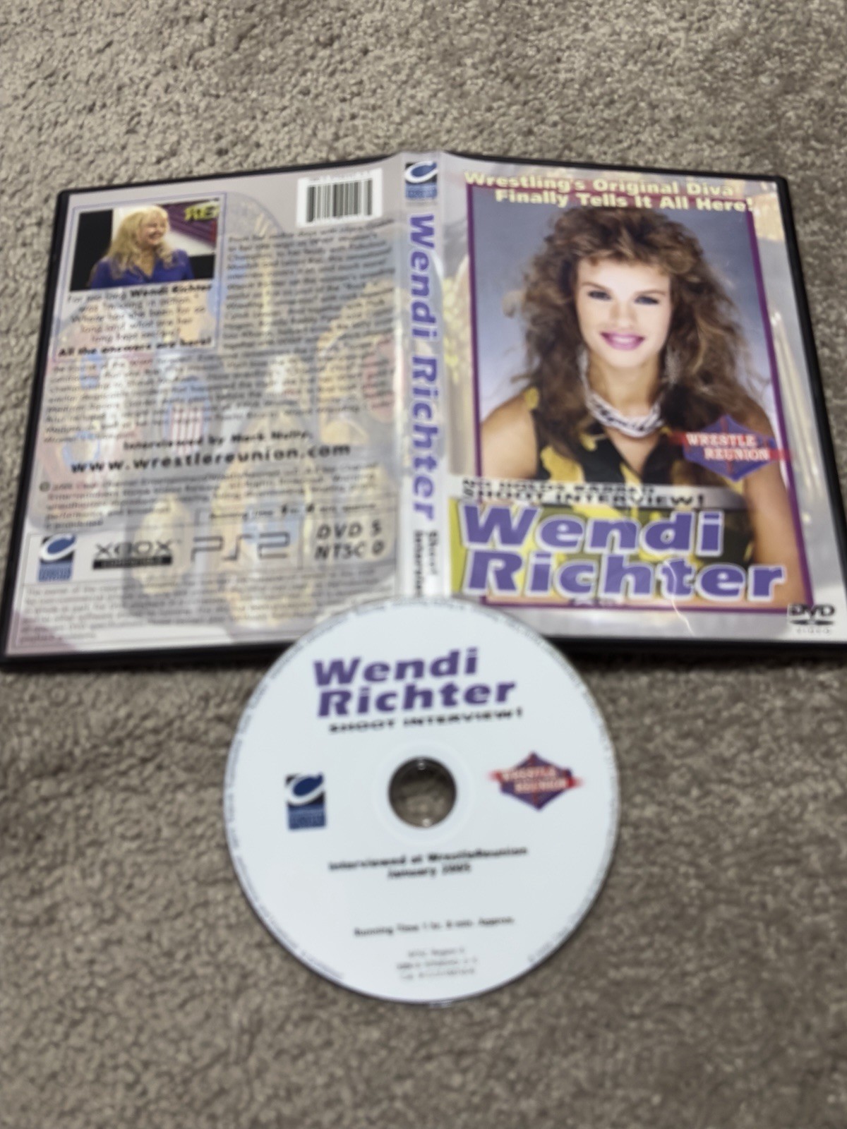 Wrestle Reunion Wendi Richter Vol. 1 Season 1 DVD Region 1 2006 72 Min