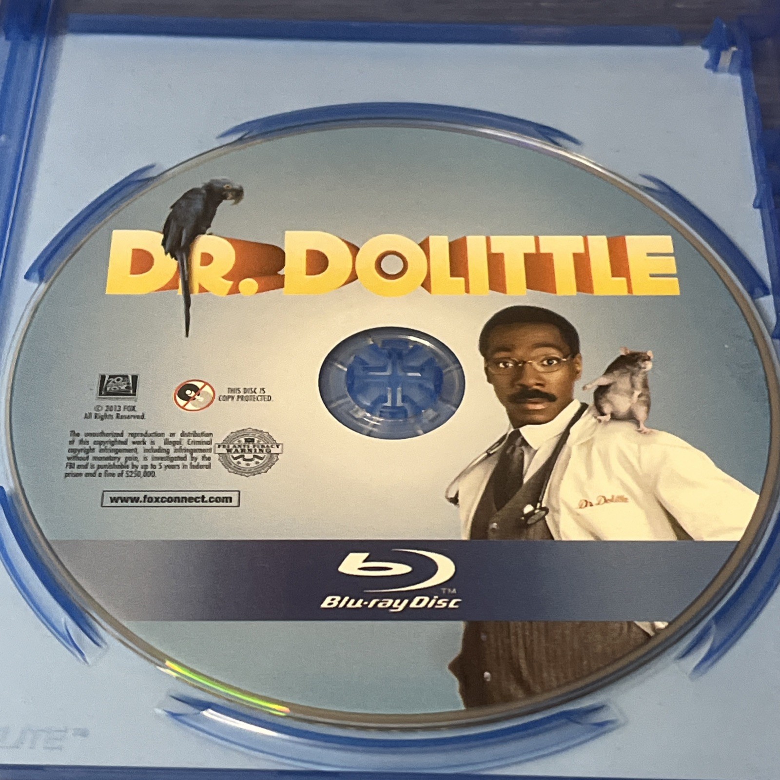 Dr. Dolittle (Blu-ray, 1998) Eddie Murphy Chris Rock Albert Brooks family comedy