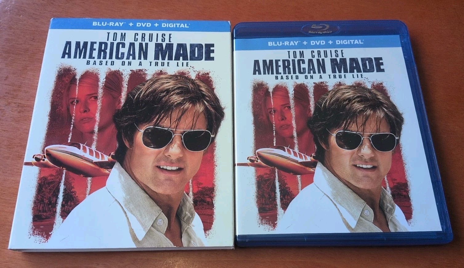 American Made Blu-ray Tom Cruise Domhnall Gleeson Jesse Plemons Doug Liman