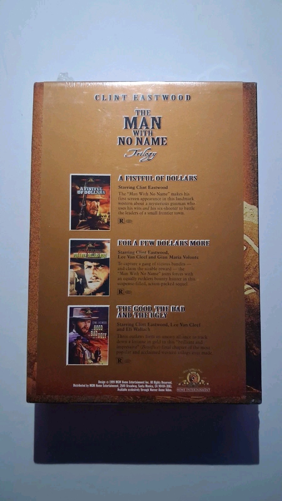 The Man with No Name Trilogy [DVD] NEW factory sealed