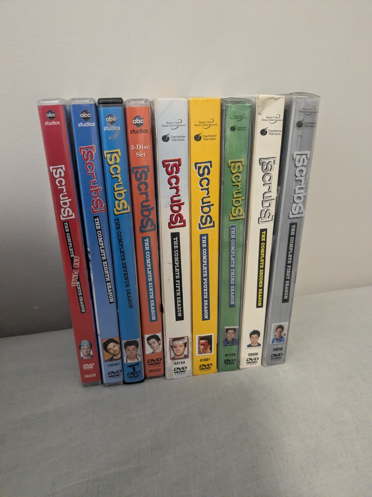 Scrubs The Complete Series 1-9 set Seasons 1 2 3 4 5 6 7 8 9 lot
