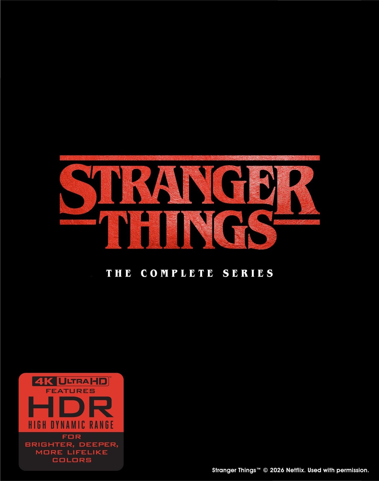 Stranger Things The Complete Series 4K Ultra HD