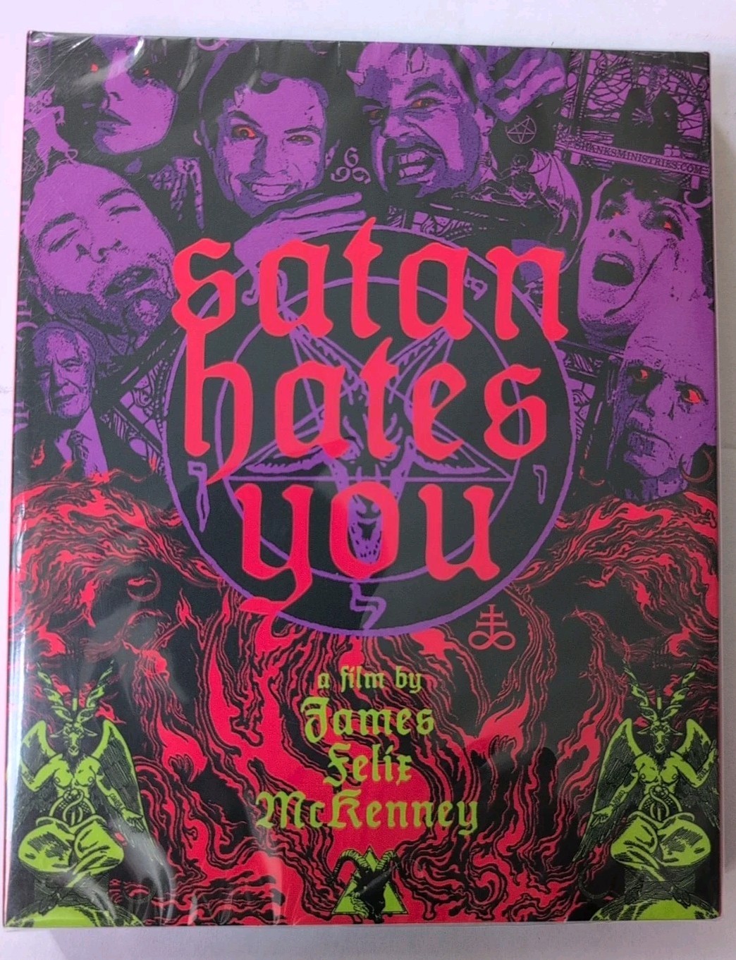Satan Hates You Blu-ray 2010 James McKenney Glass Eye Limited Edition Slipcover