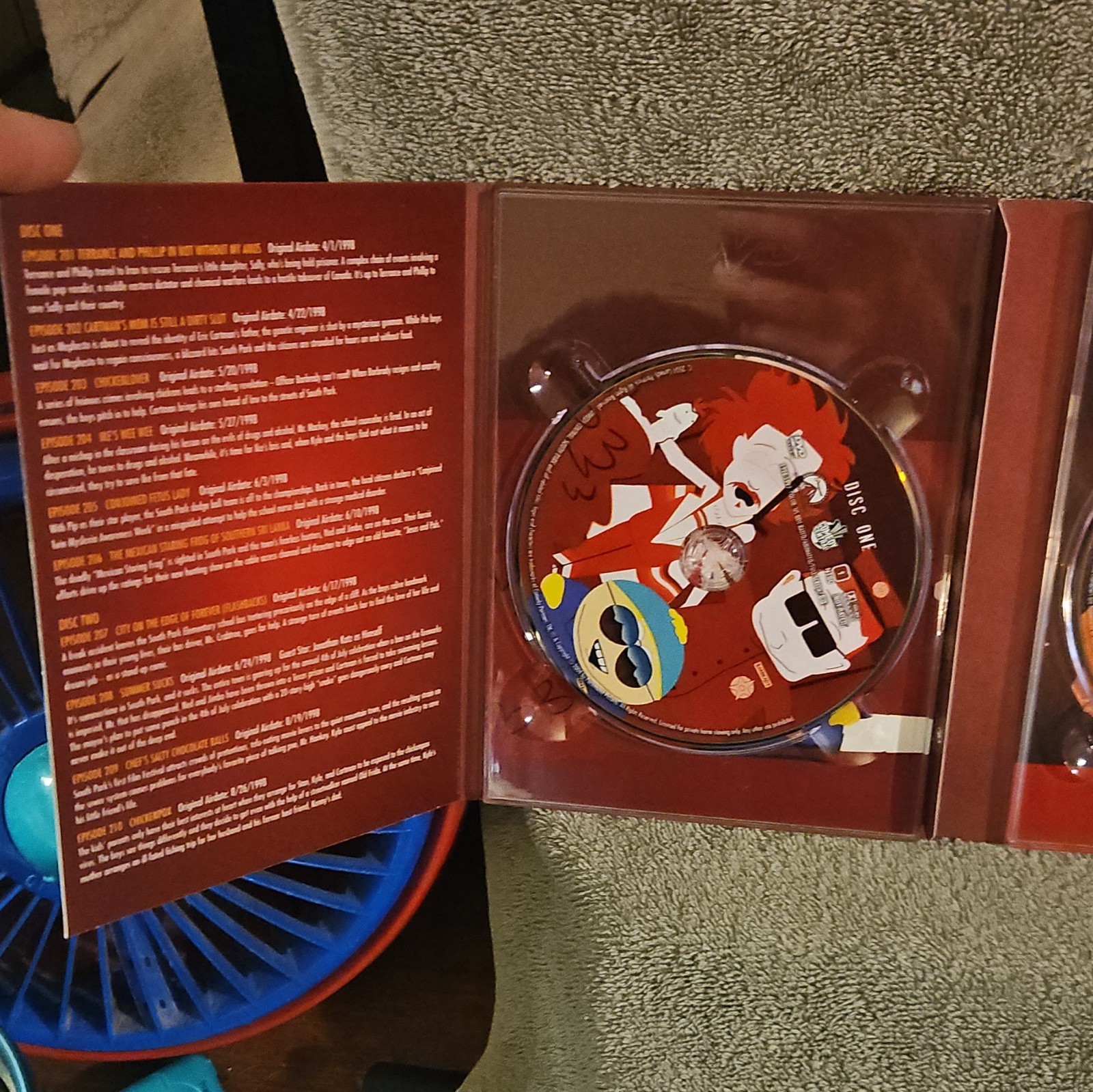 South Park Complete Second Season DVD 3-Disc Collector’s Subtitles/Commentary