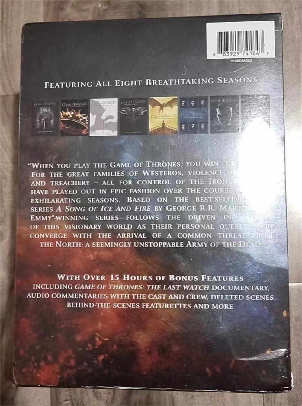 Game of Thrones: The Complete Collection Series Season 1-8 (DVD) New Sealed