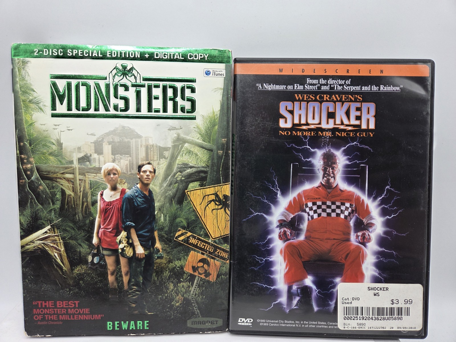 DVD Horror Drama Lot 28 Days Later Monsters Purge Shocker More