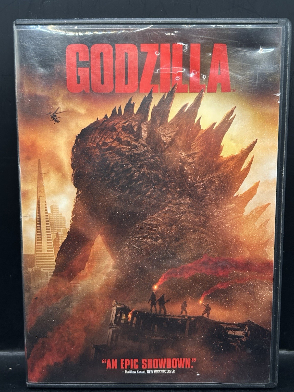 Godzilla DVD 2014 Bryan Cranston Gareth Edwards Action Sci-Fi Monster Film