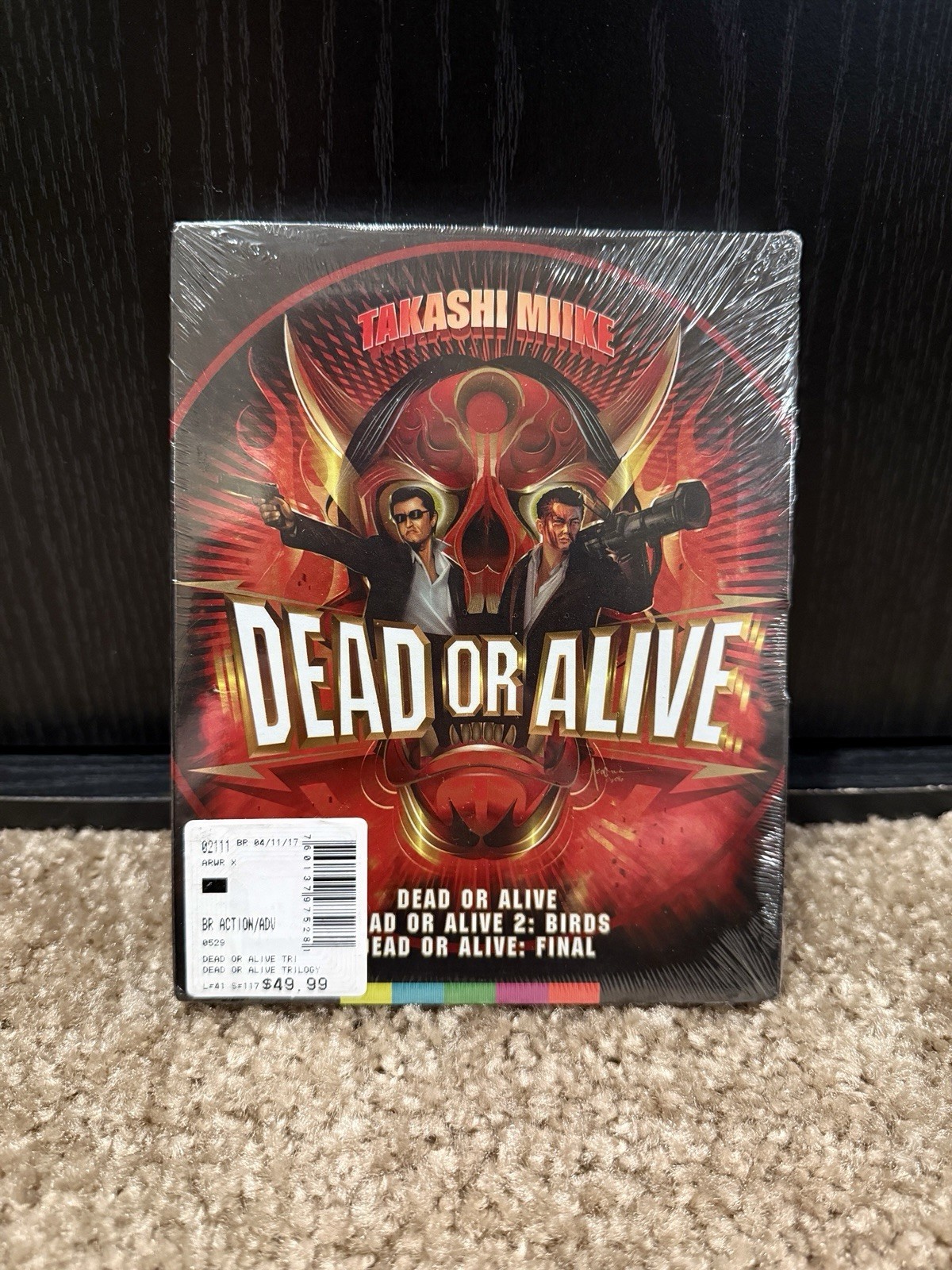 Dead or Alive Trilogy [Blu-Ray] 1999. Rare & OOP! BRAND NEW! *See Description