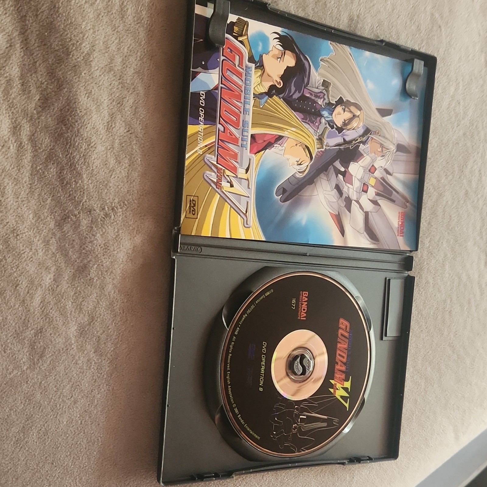 Bandai Entertainment Mobile Suit Gundam Wing DVD Op 8 Special Ed Dual-Lang
